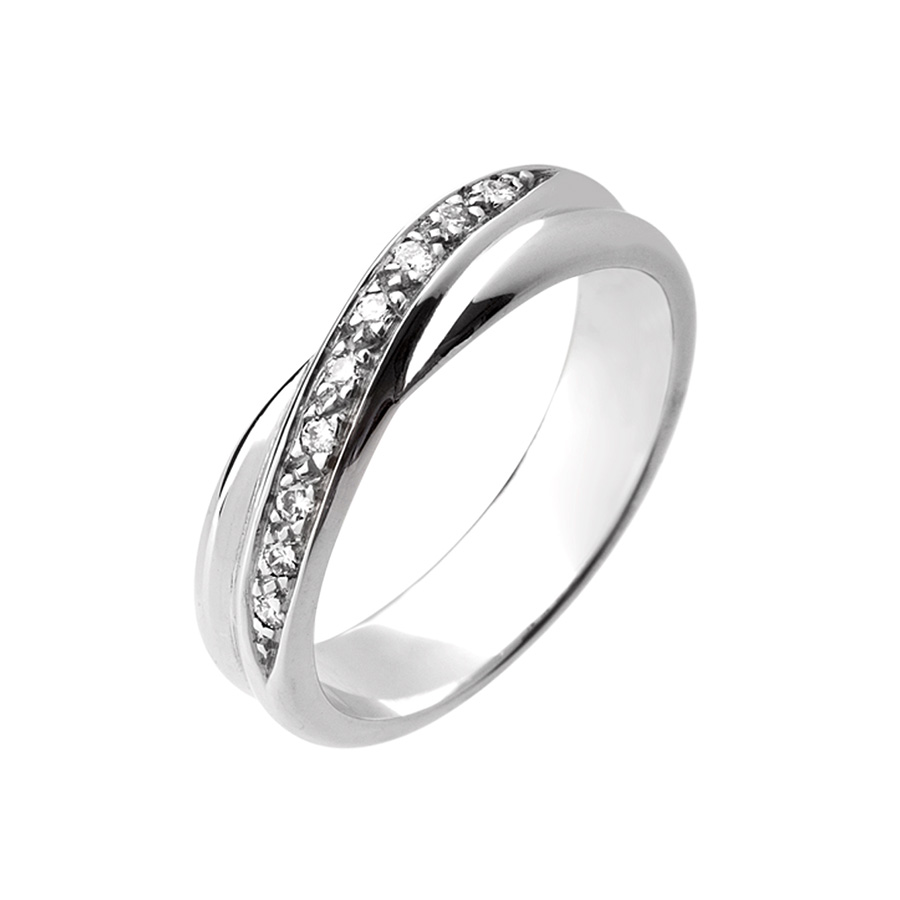 Contour wedding rings by Prism Design.